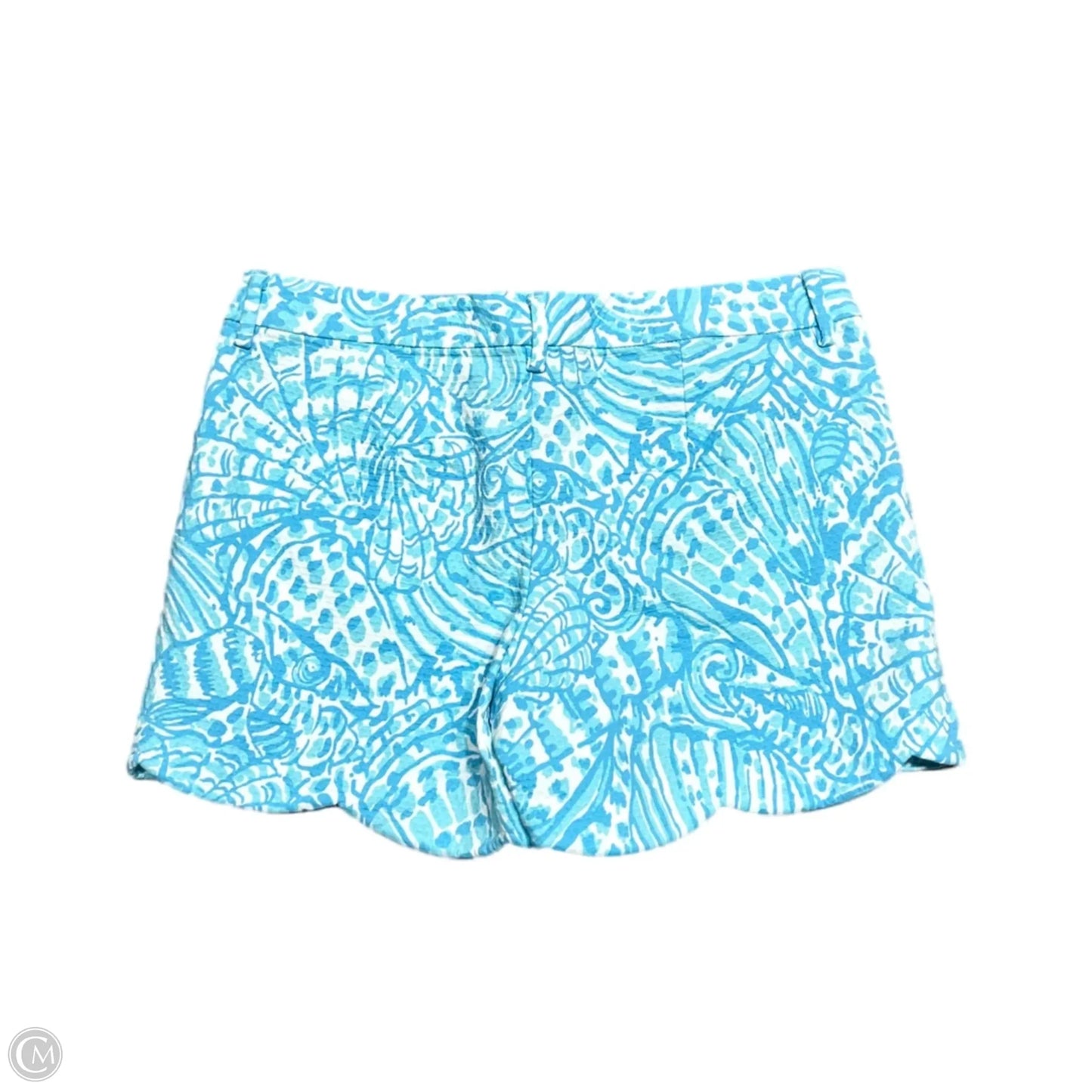 Shorts Designer By Lilly Pulitzer In Blue & White, Size: 6