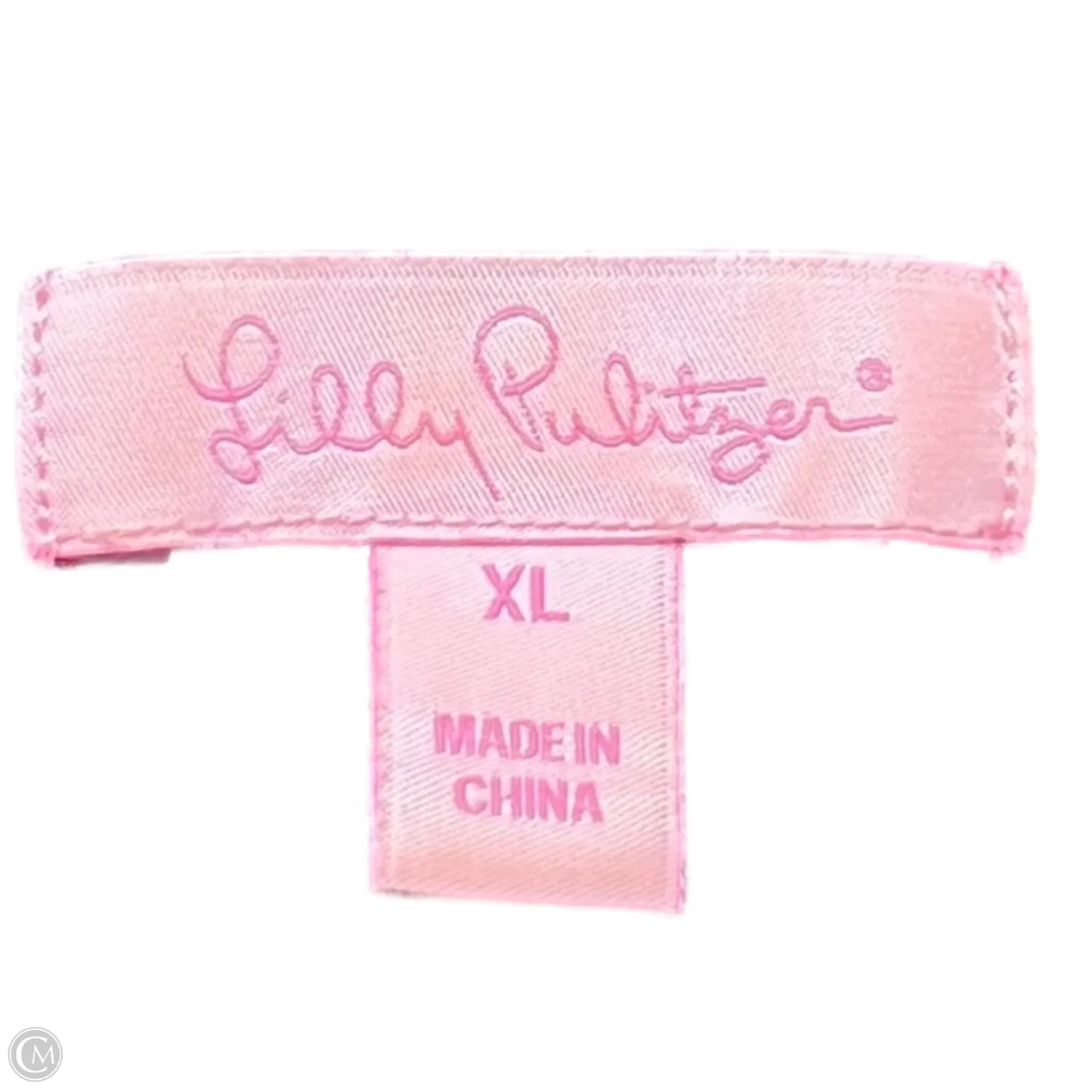 Dress Designer By Lilly Pulitzer In Blue & Pink, Size: Xl