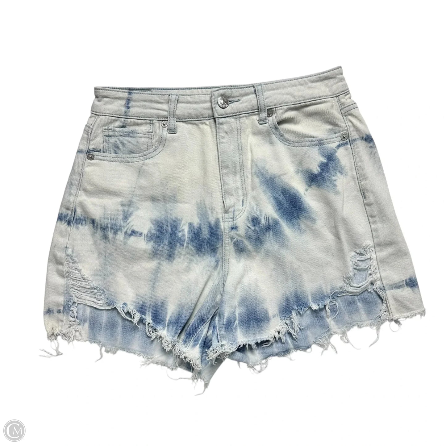 Shorts By American Eagle In Blue Denim, Size: 4