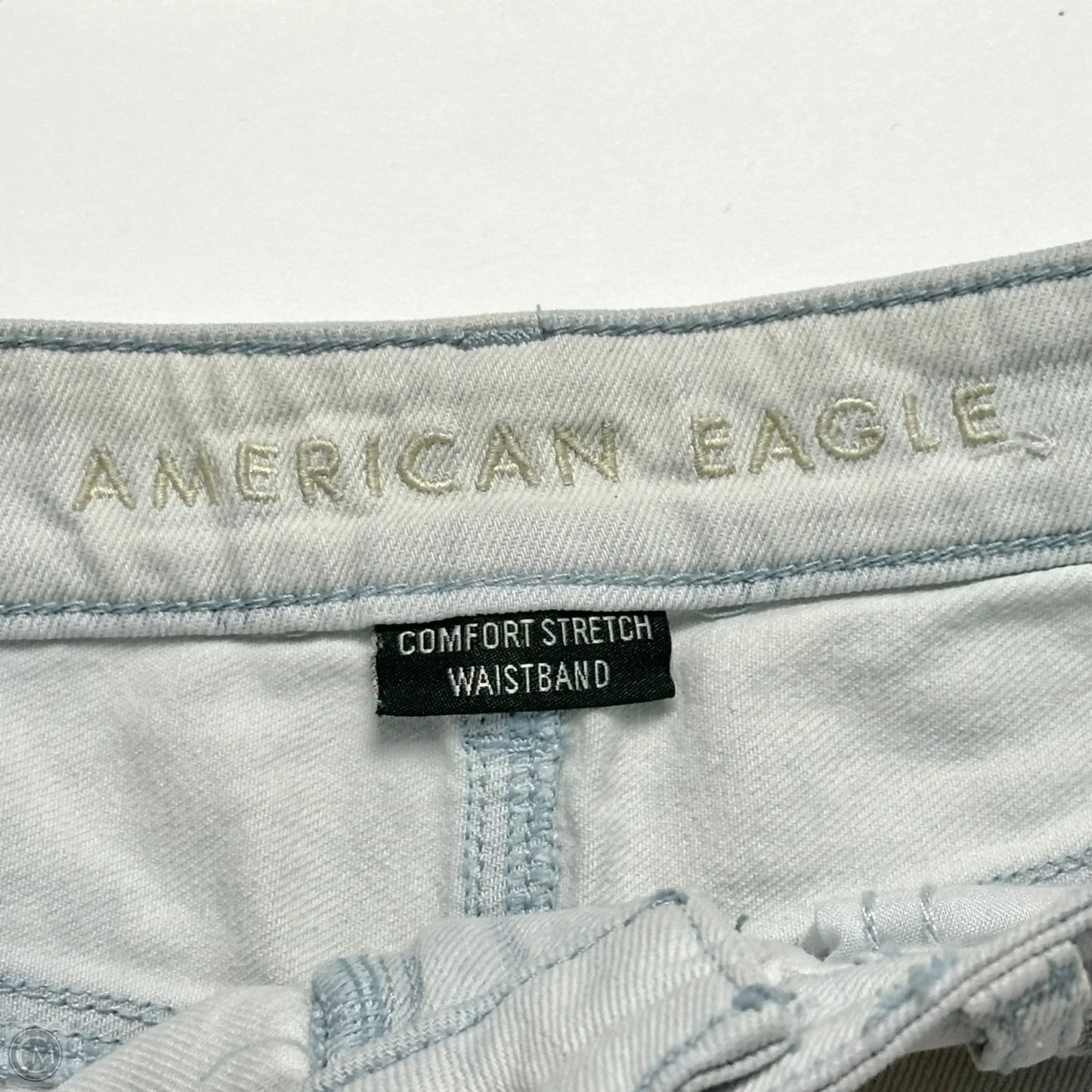 Shorts By American Eagle In Blue Denim, Size: 4