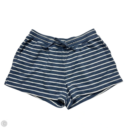 Shorts By Banana Republic In Blue & White, Size: M