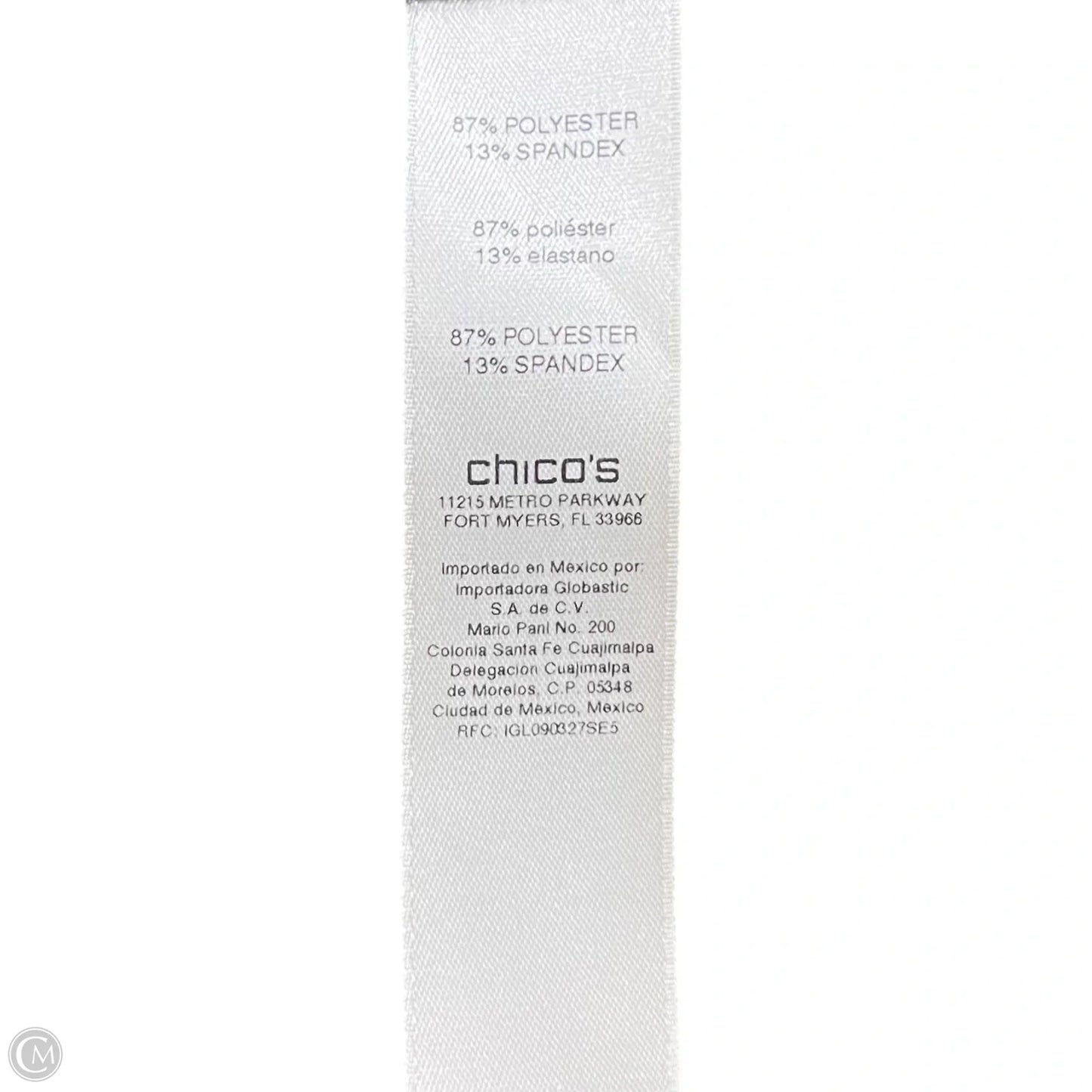 Jacket Moto By Chicos In Green, Size: S