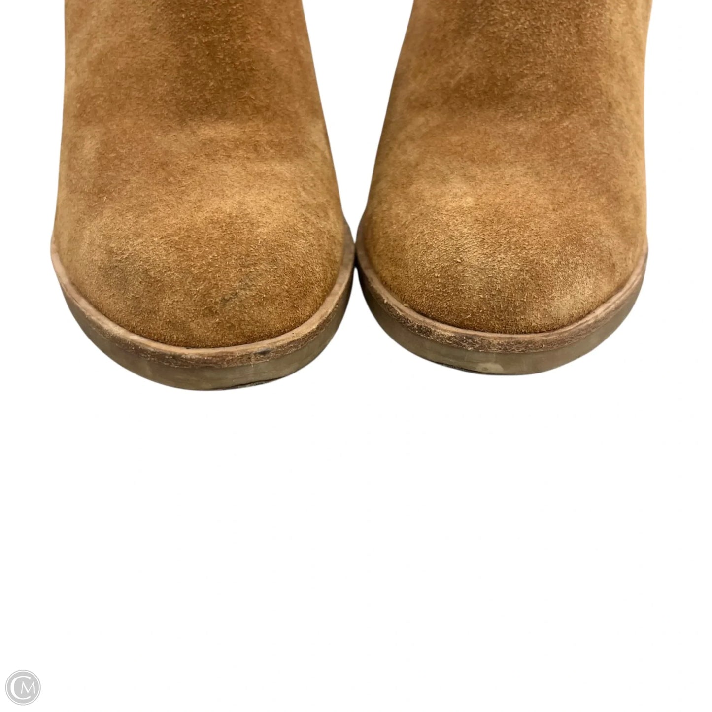 Boots Ankle Heels By Dolce Vita In Brown, Size: 7