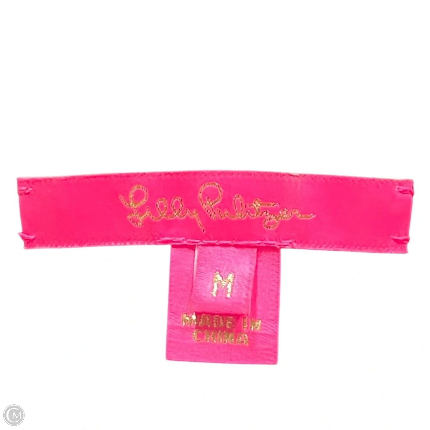 Sweater Cardigan Designer By Lilly Pulitzer In Black & Gold, Size: M