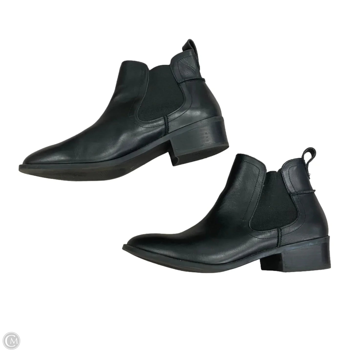 Boots Ankle Heels By Steve Madden In Black, Size: 8