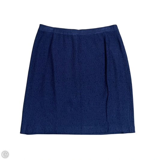 Skirt Luxury Designer By St John Collection In Blue, Size: 12