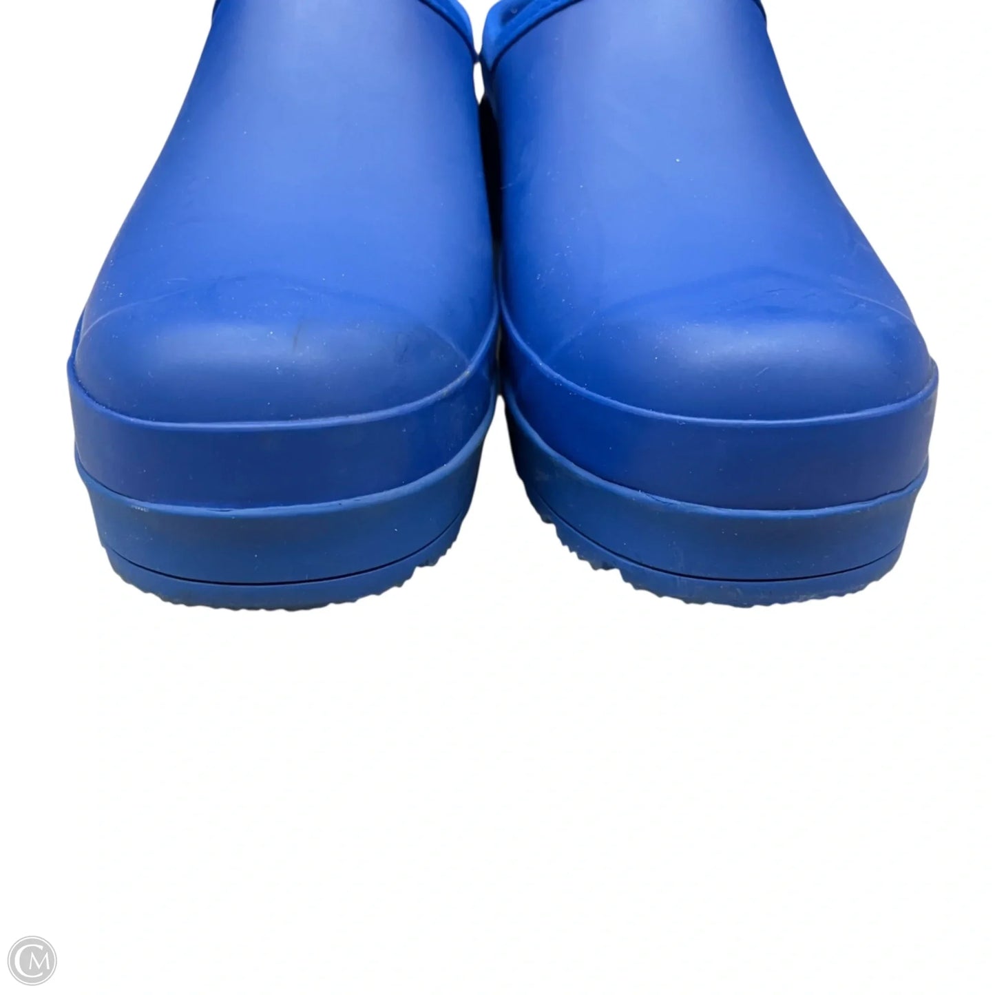 Shoes Heels Wedge By Hunter In Blue, Size: 10