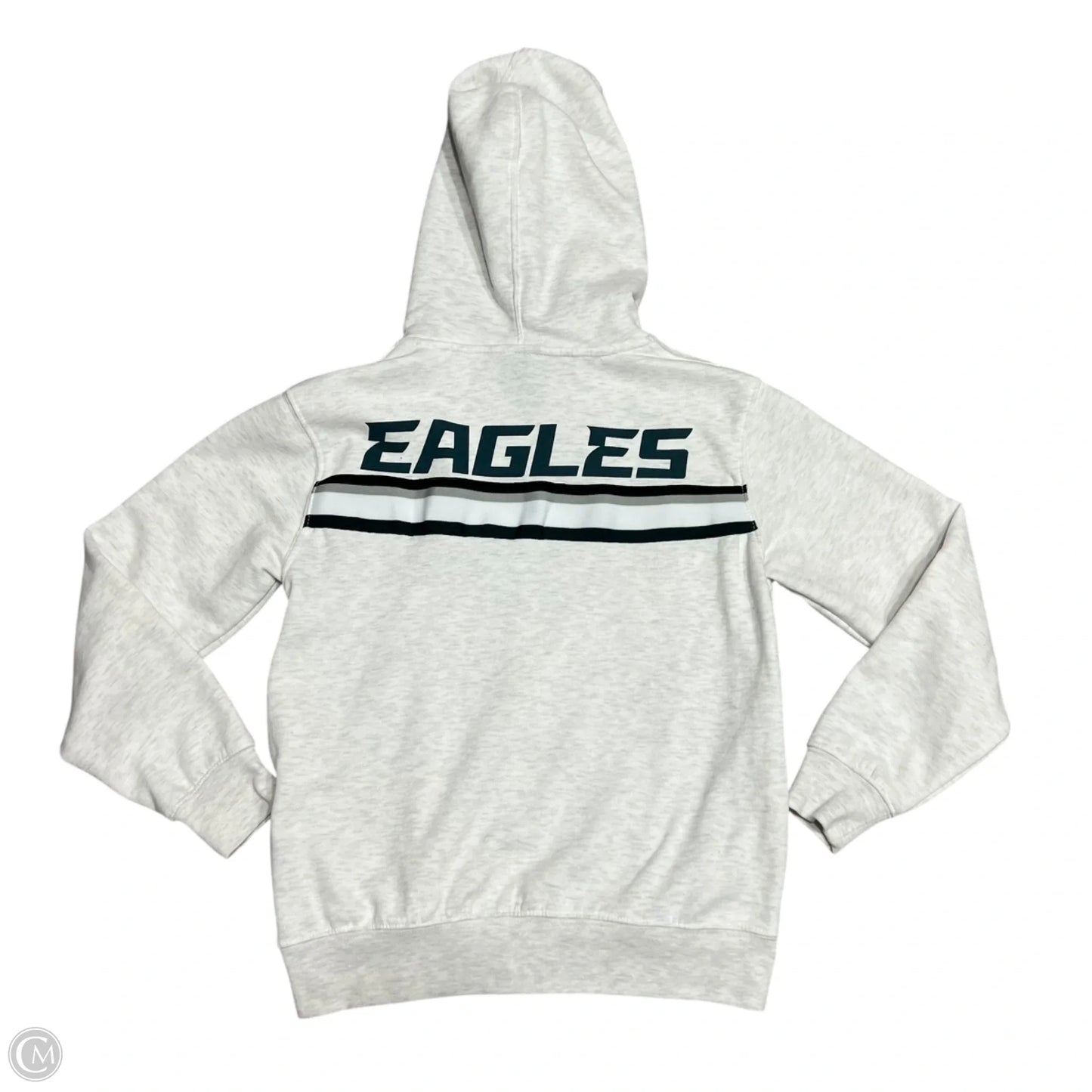 Athletic Jacket By Nfl In Grey, Size: S