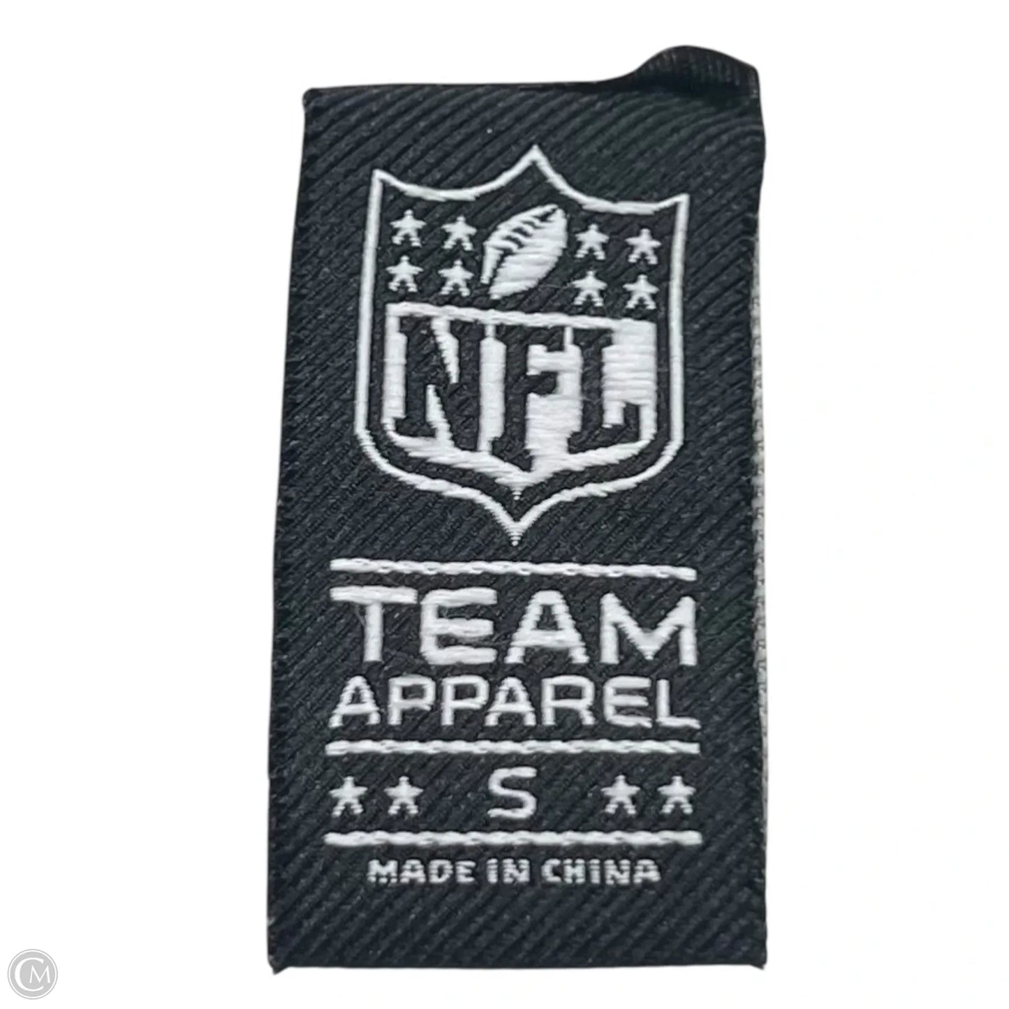 Athletic Jacket By Nfl In Grey, Size: S