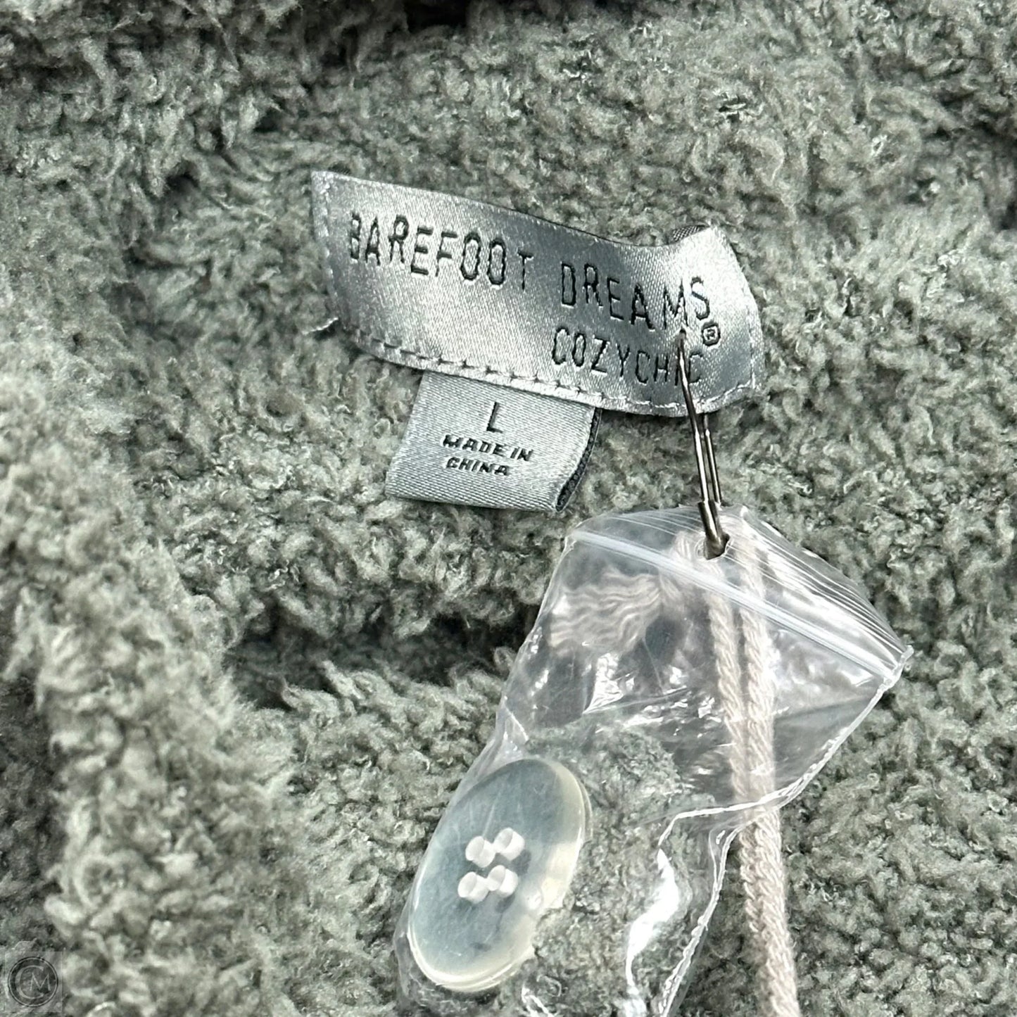 Sweater Cardigan By Barefoot Dreams In Green, Size: L