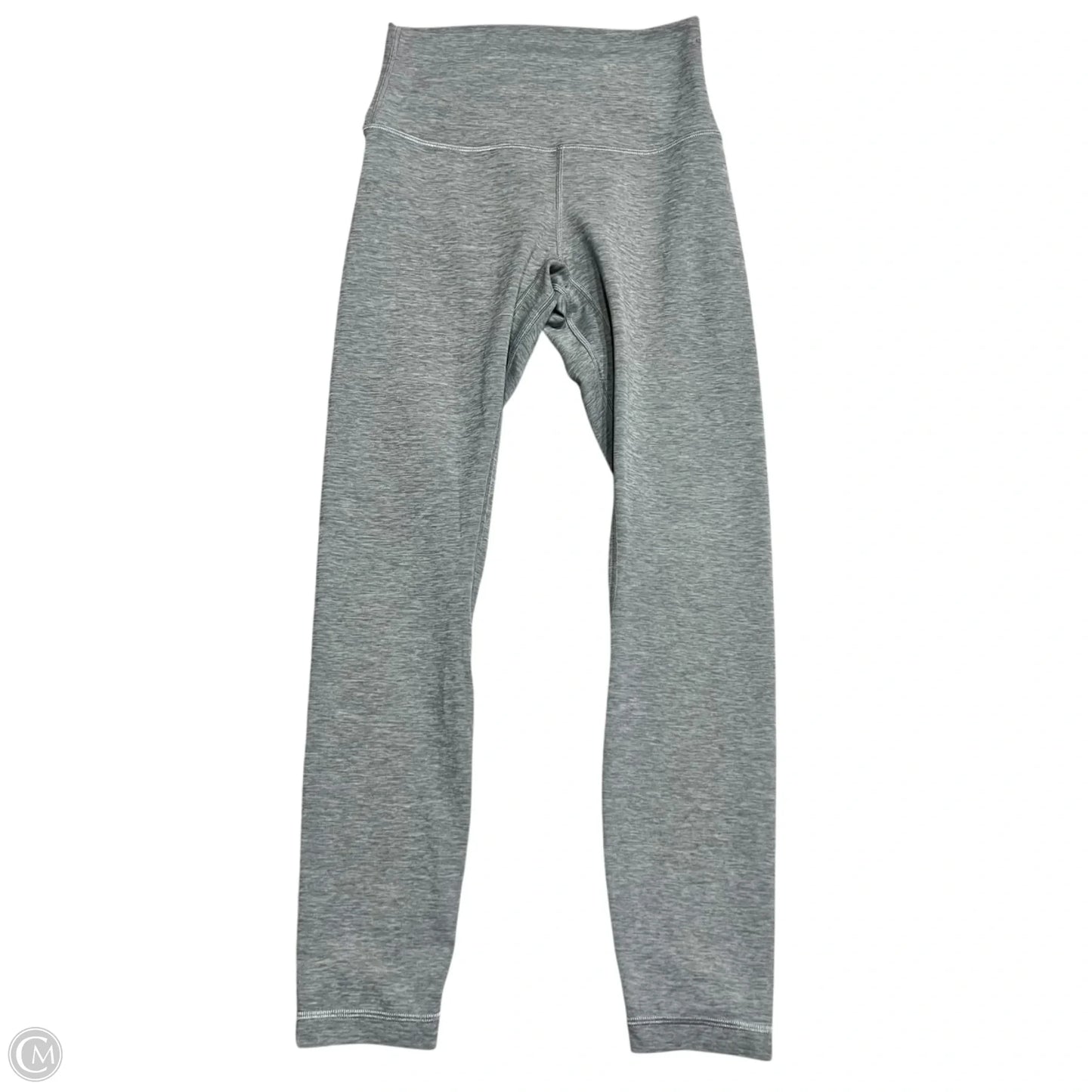 Athletic Leggings By Lululemon In Grey, Size: 4