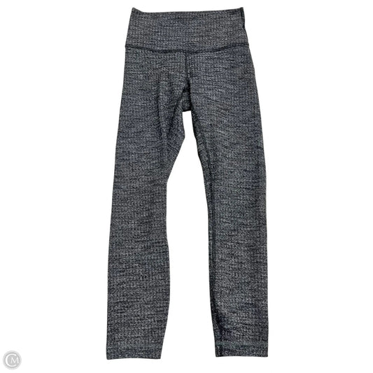 Athletic Leggings By Lululemon In Grey, Size: 4