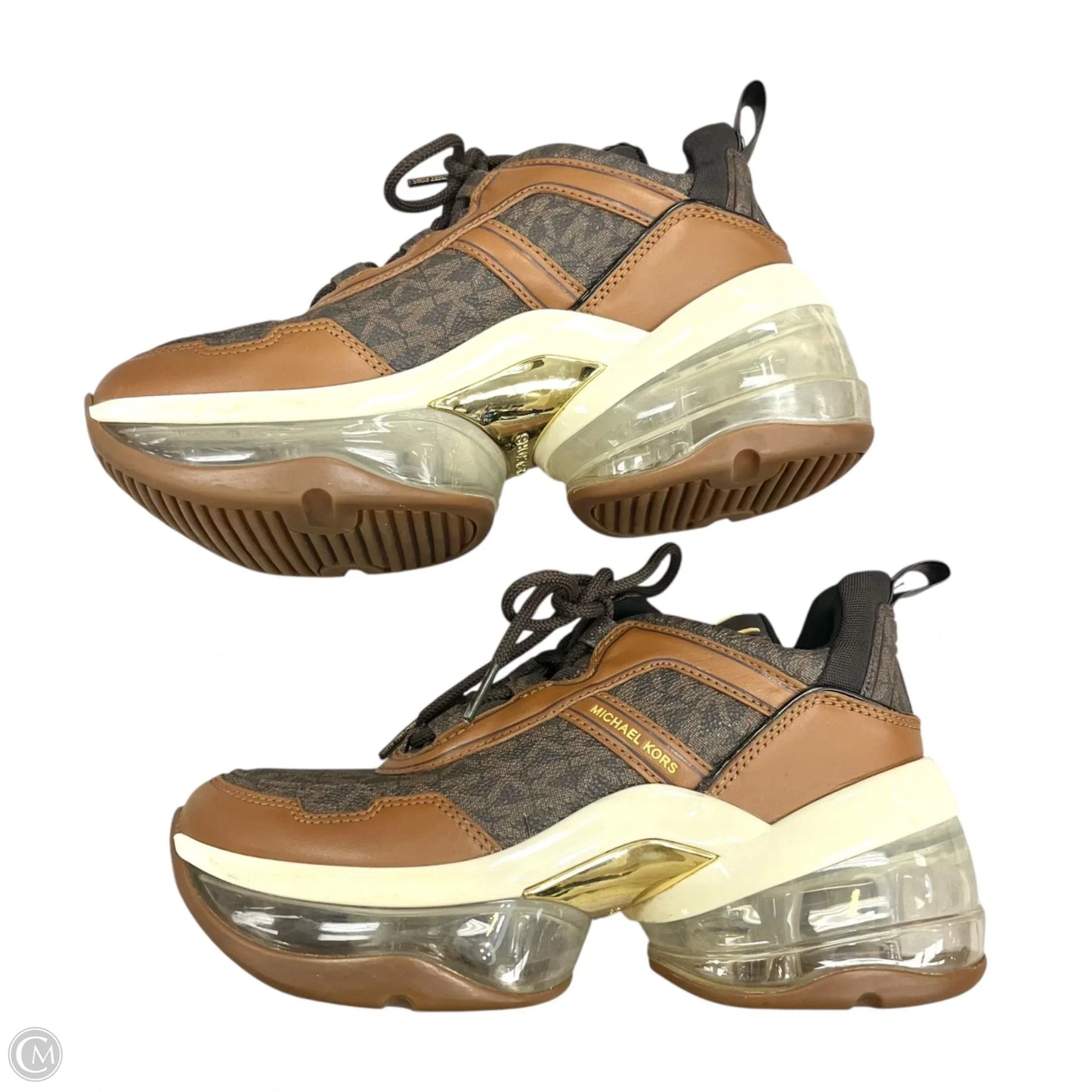 Shoes Athletic By Michael By Michael Kors In Brown, Size: 6.5