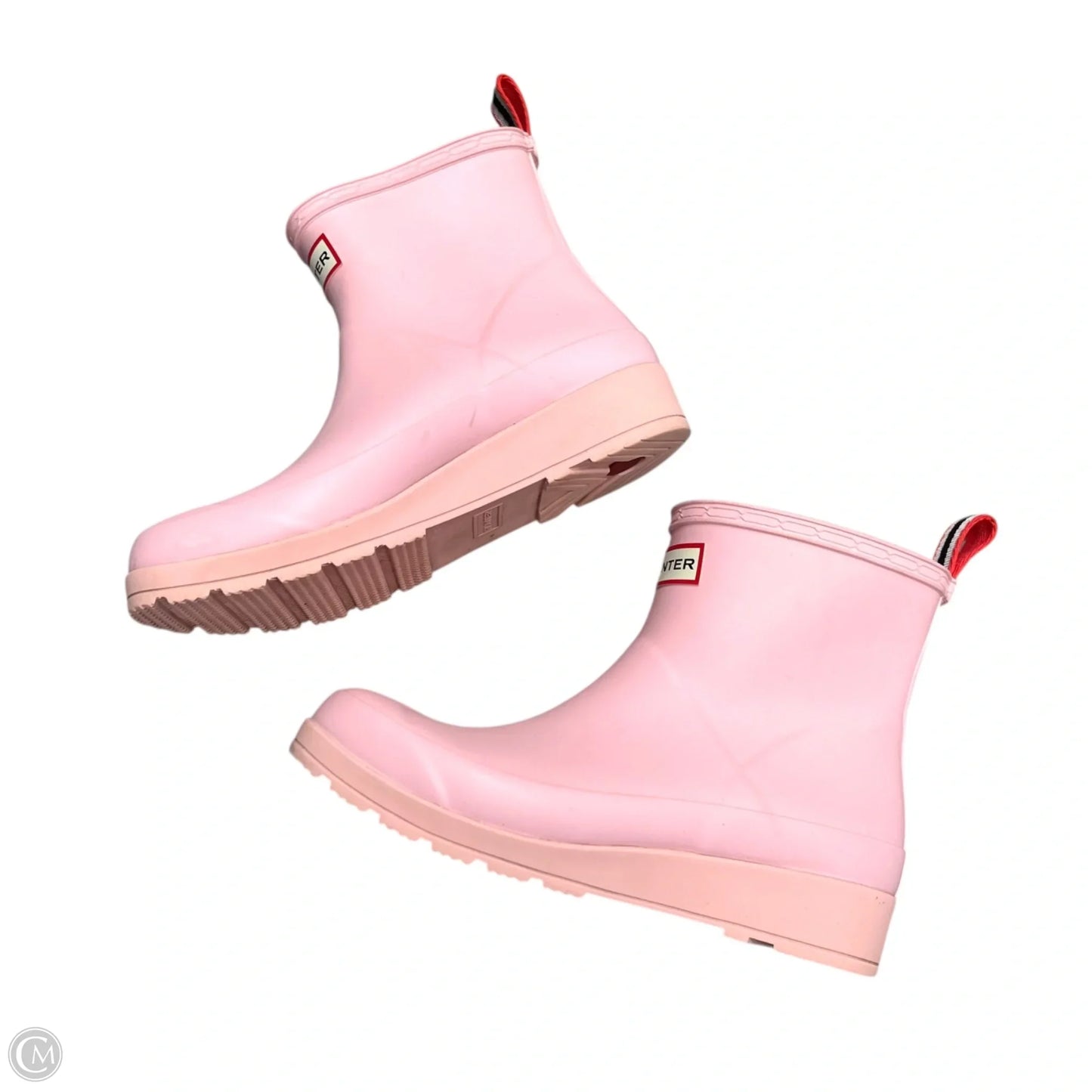 Boots Rain By Hunter In Pink, Size: 6