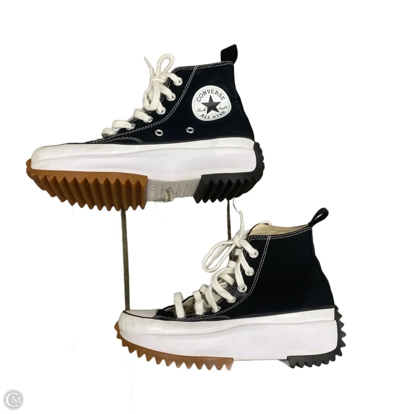 Shoes Sneakers By Converse In Black & White, Size: 6