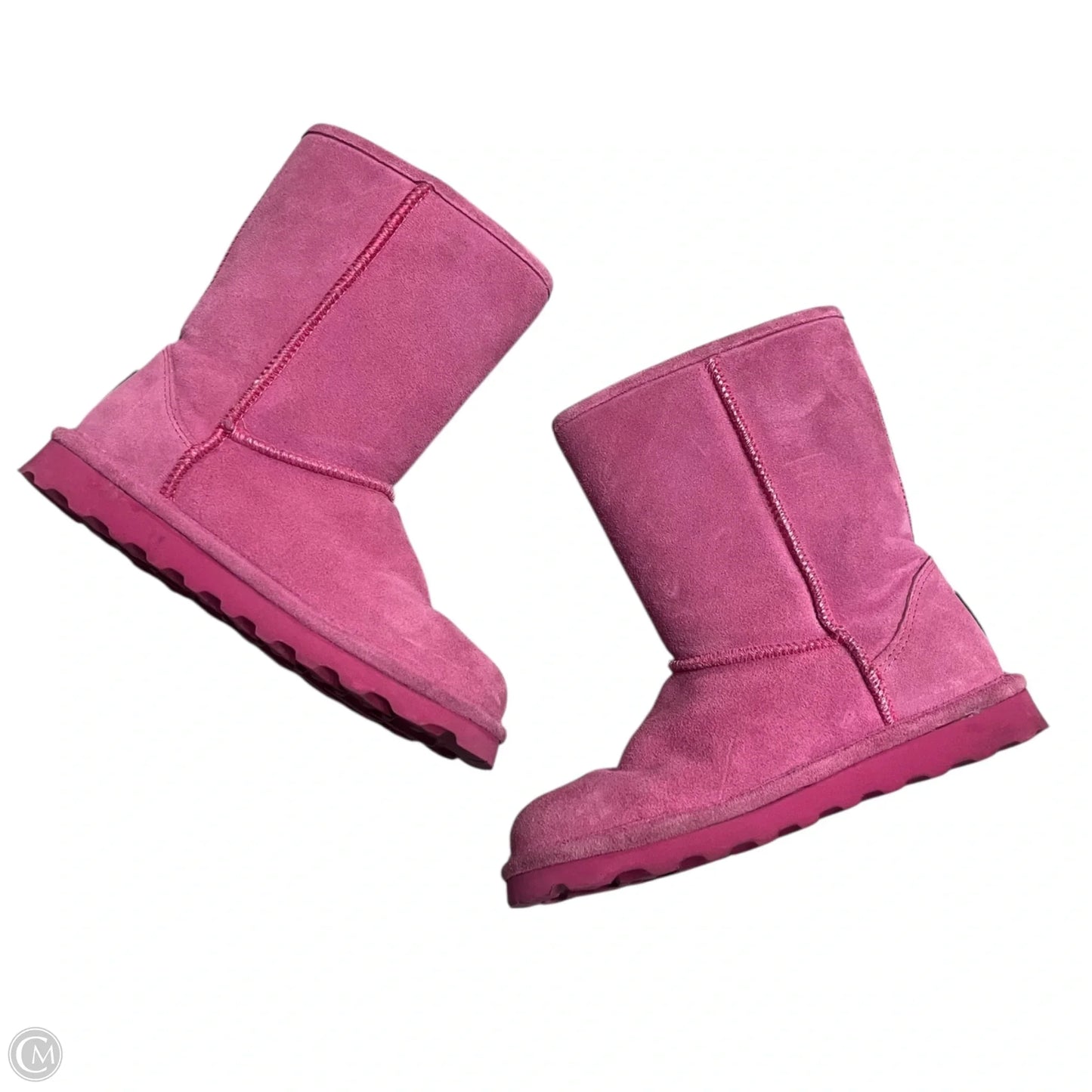 Boots Mid-calf Flats By Bearpaw In Pink, Size: 7