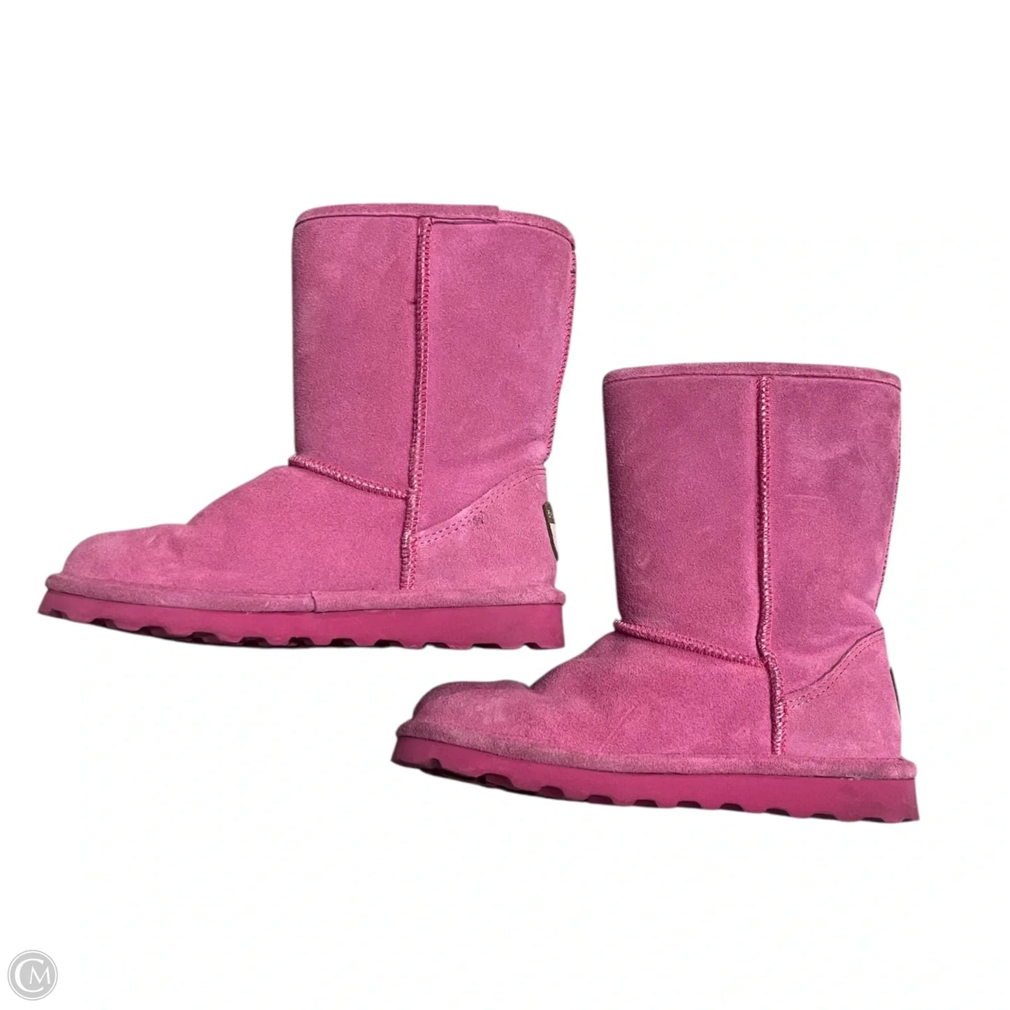 Boots Mid-calf Flats By Bearpaw In Pink, Size: 7