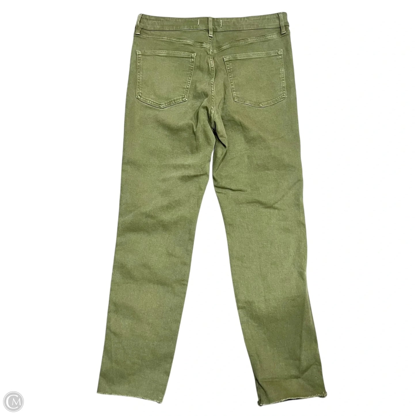 Jeans Cropped By Free People In Green, Size: 14