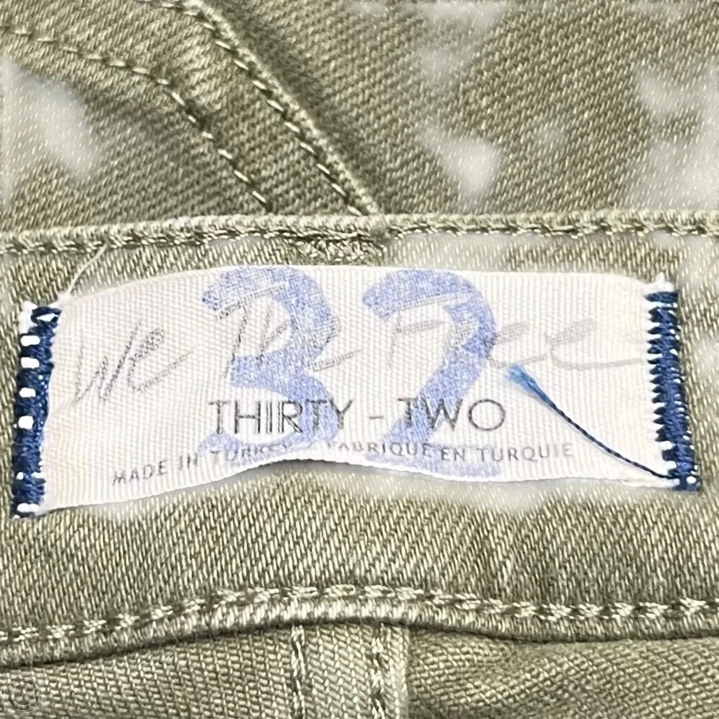 Jeans Cropped By Free People In Green, Size: 14