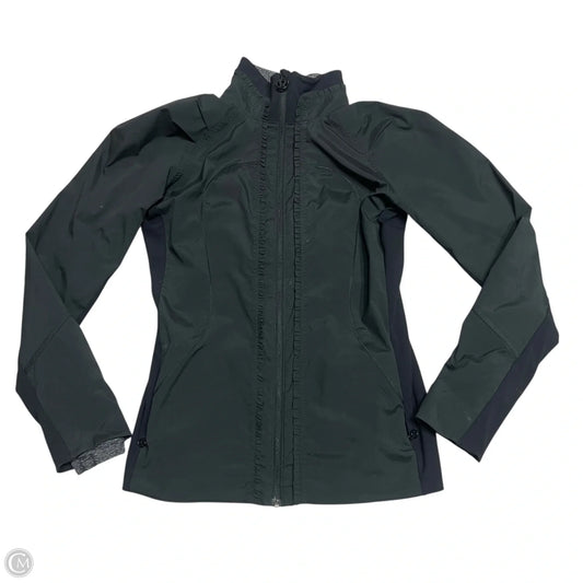 Athletic Jacket By Lululemon In Black, Size: L