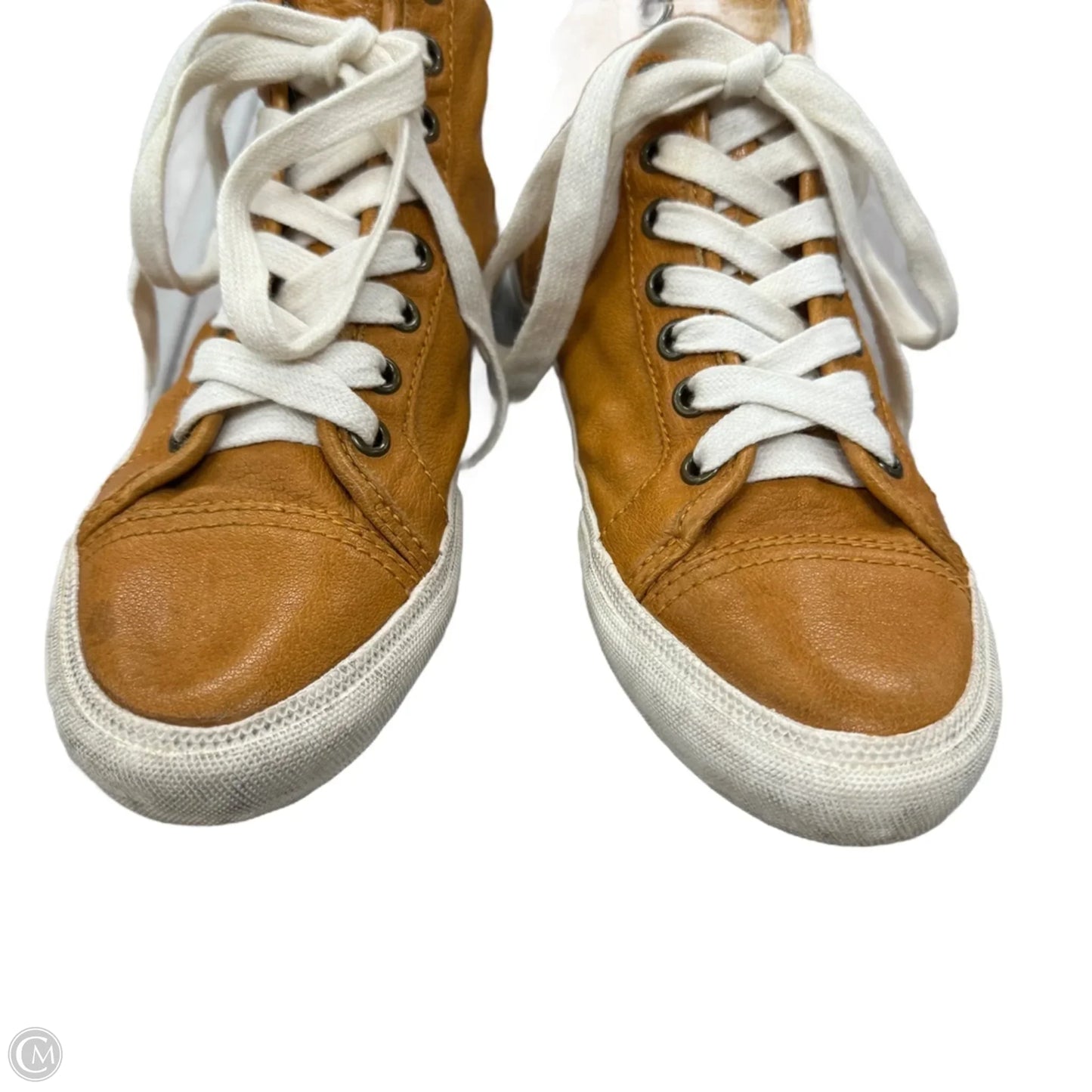 Shoes Designer By Frye In Brown, Size: 6