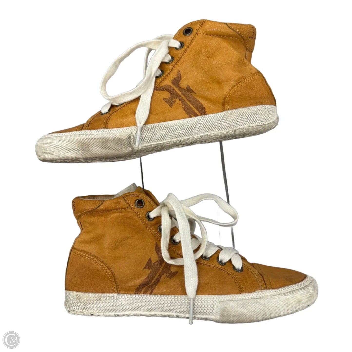 Shoes Designer By Frye In Brown, Size: 6