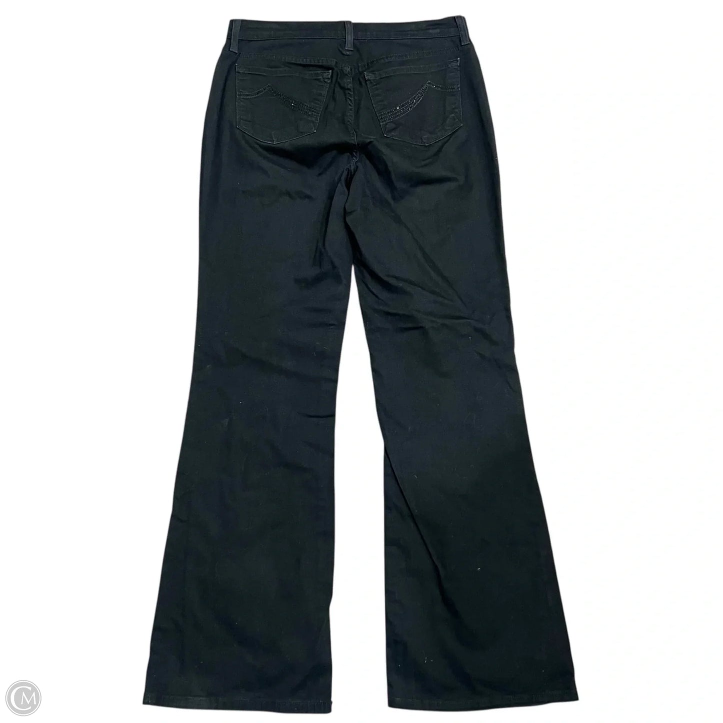 Jeans Flared By Not Your Daughters Jeans In Black Denim, Size: 8