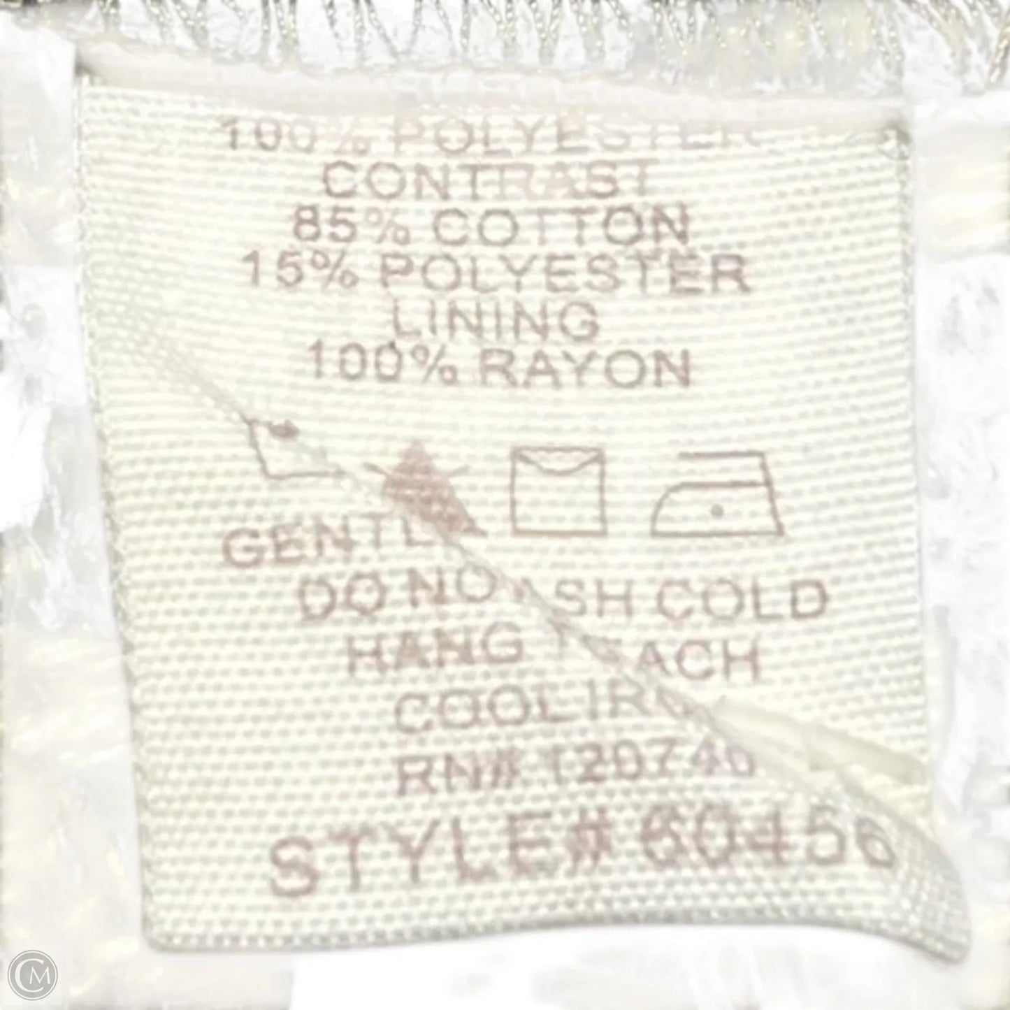 Shorts Set By Mystree In Black & Cream, Size: S