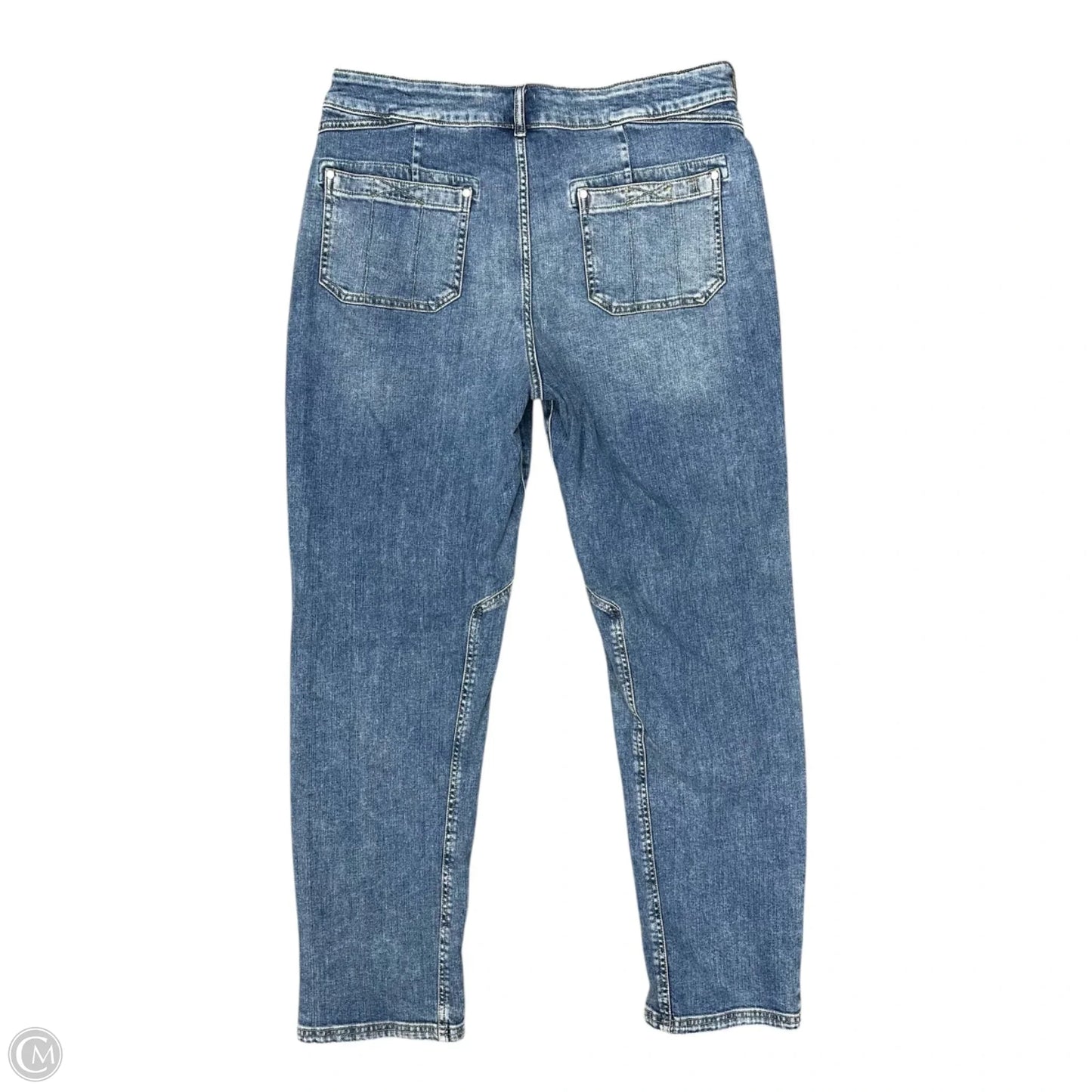 Jeans Wide Leg By Pilcro In Blue Denim, Size: 16l