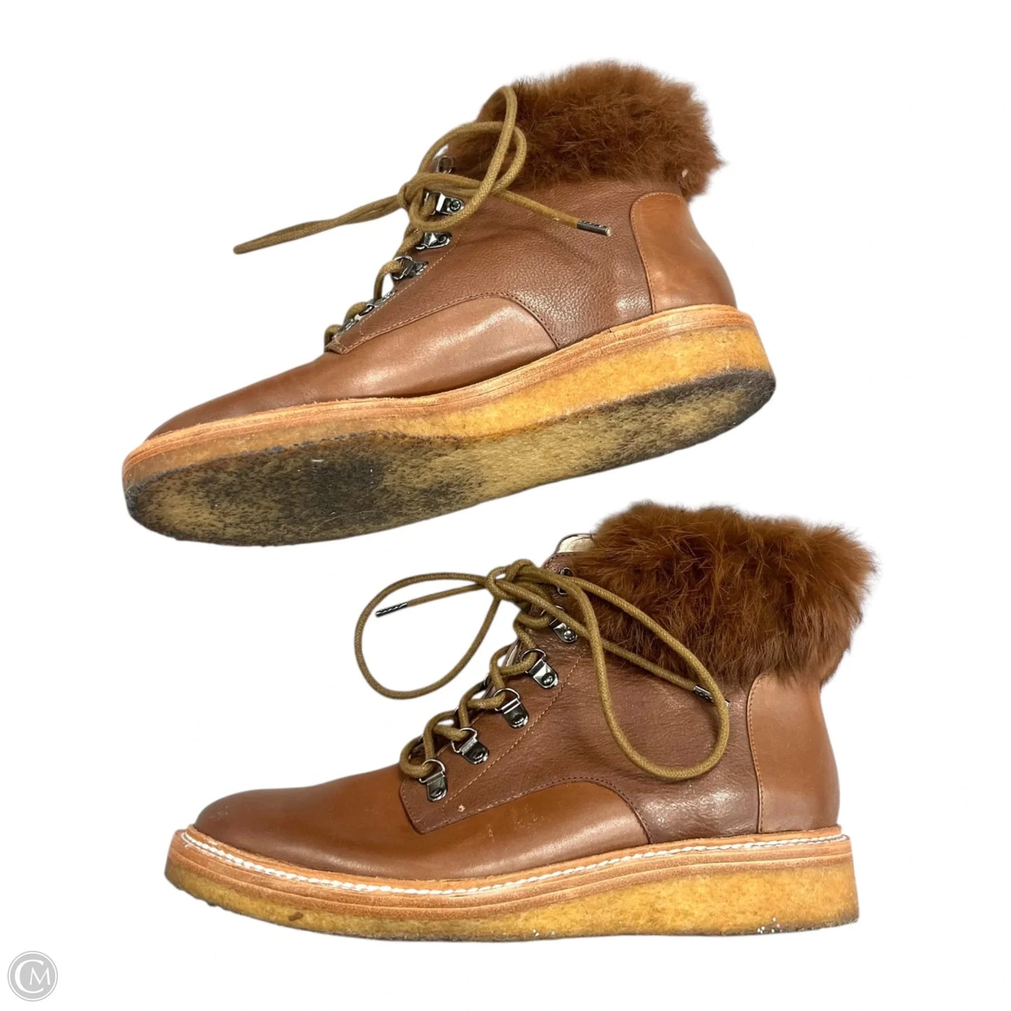 Boots Ankle Heels By Botkier In Brown, Size: 7.5