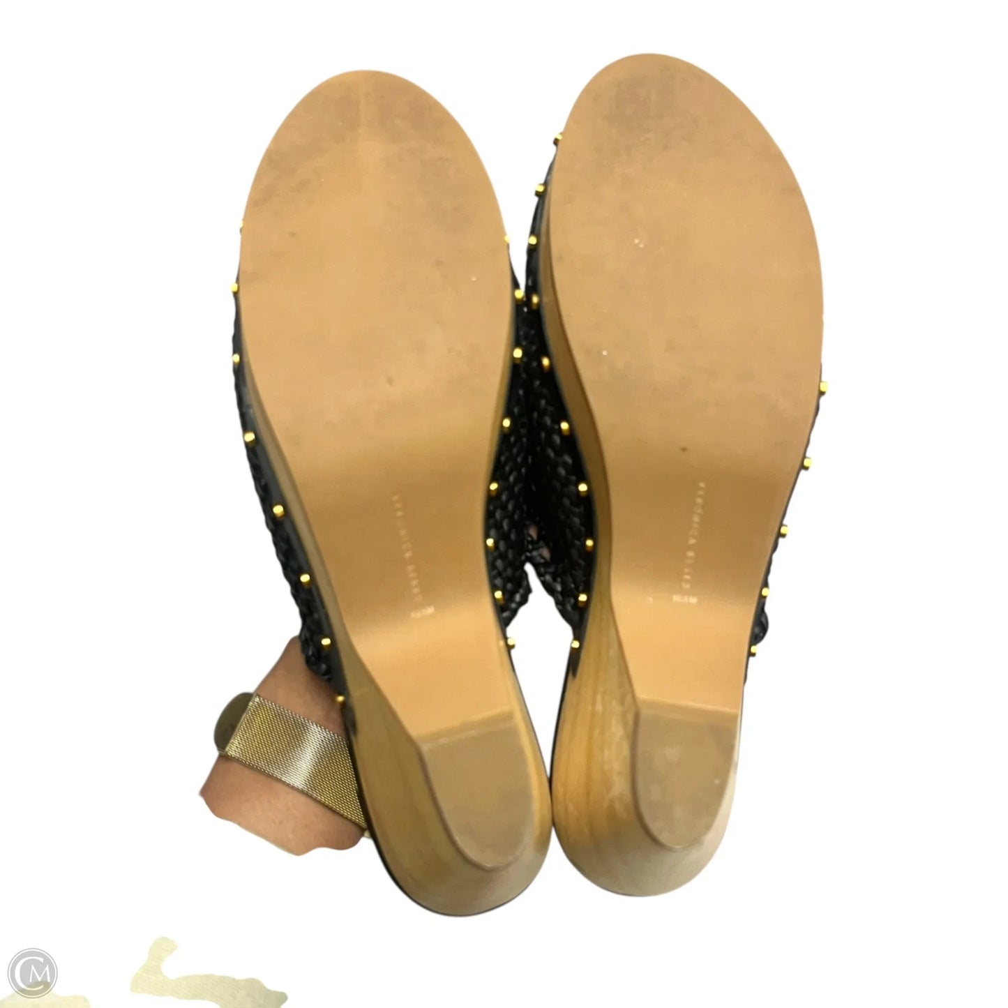 Shoes Heels Block By Veronica Beard In Black, Size: 10.5