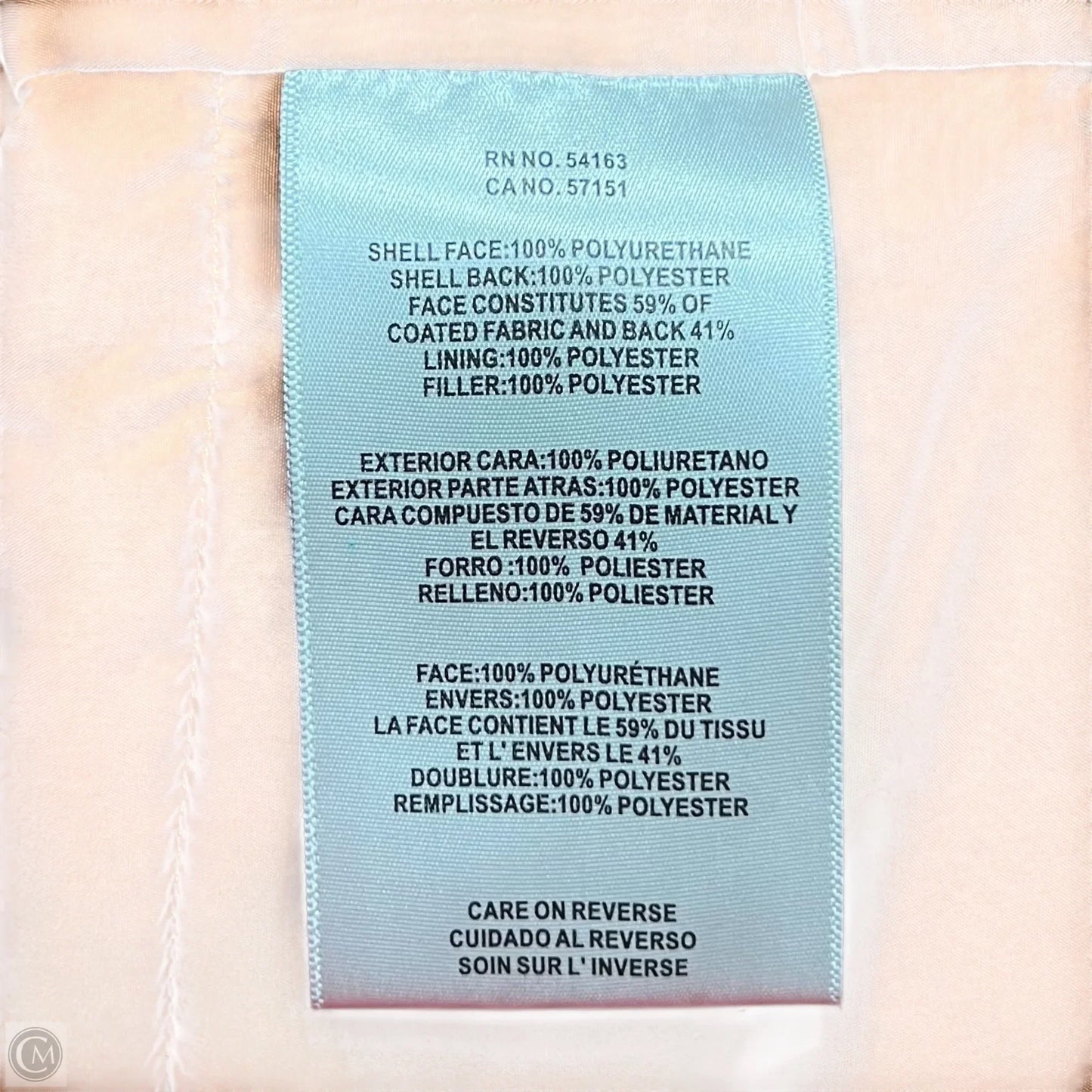 Coat Puffer & Quilted By Levis In Brown, Size: L