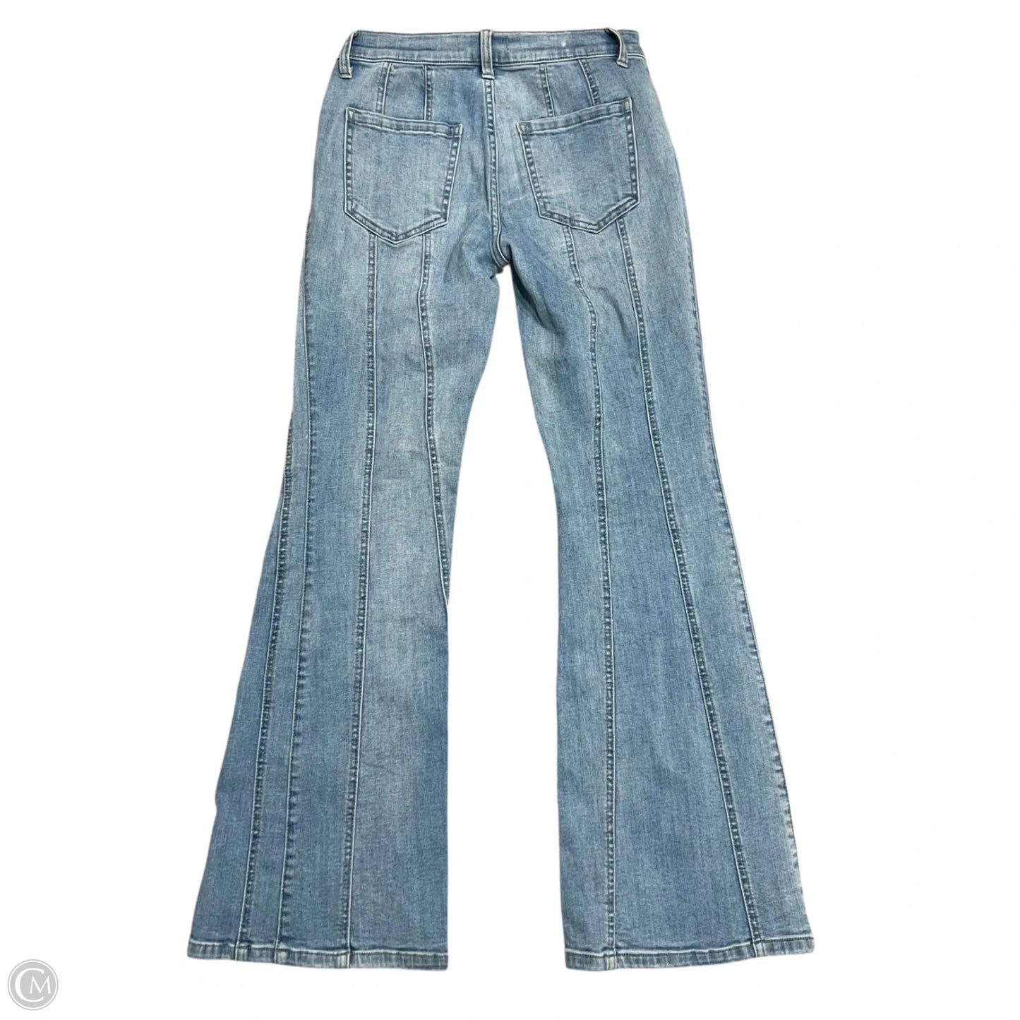 Jeans Boot Cut By Free People In Blue Denim, Size: 2