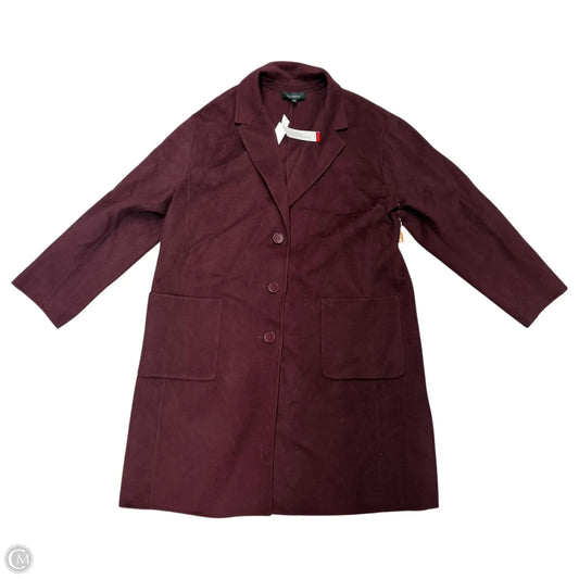 Coat Other By Talbots In Maroon, Size: Xl