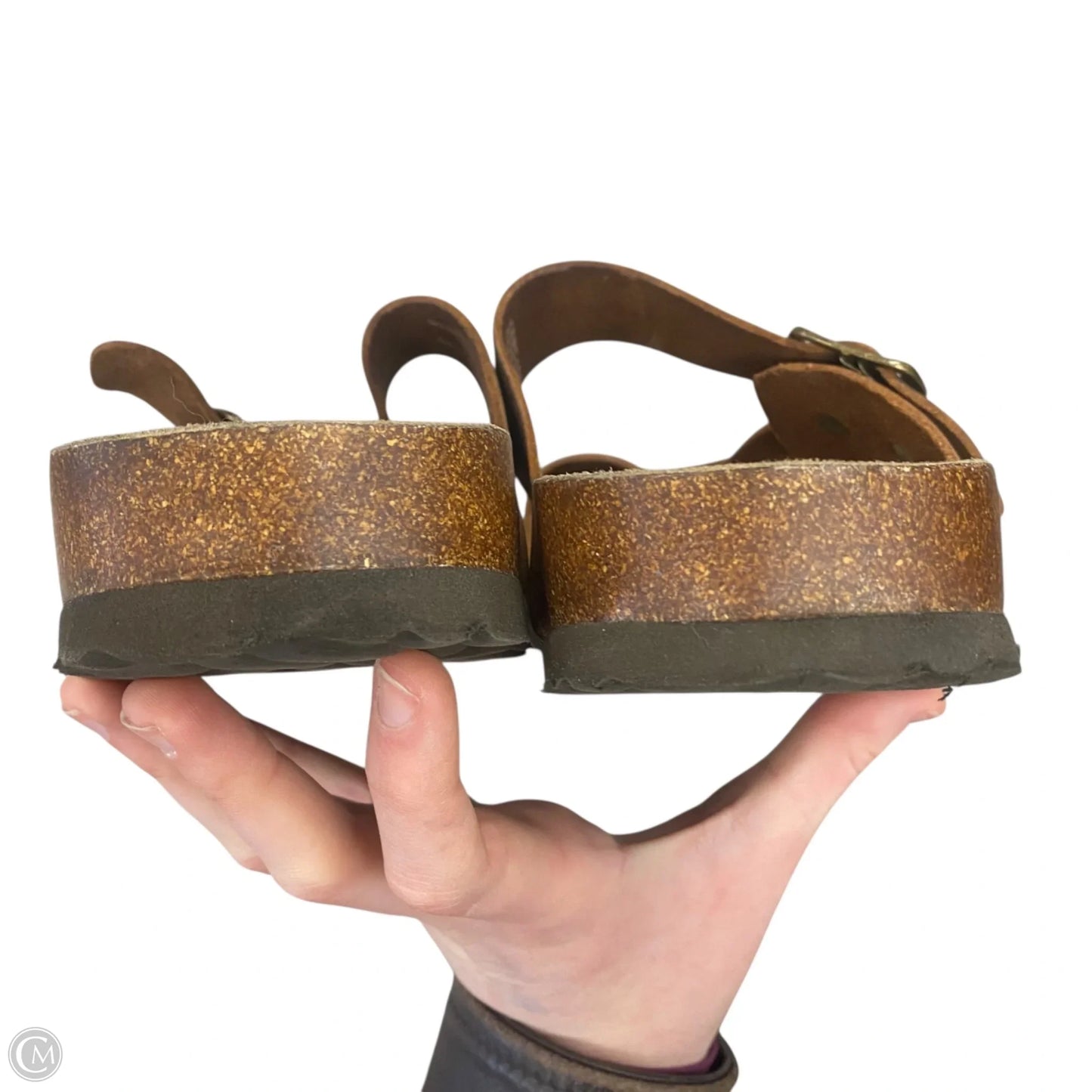 Sandals Flats By White Mountain In Brown, Size: 11