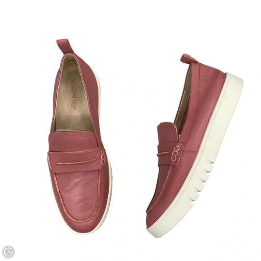 Shoes Flats By Vionic In Pink, Size: 9.5