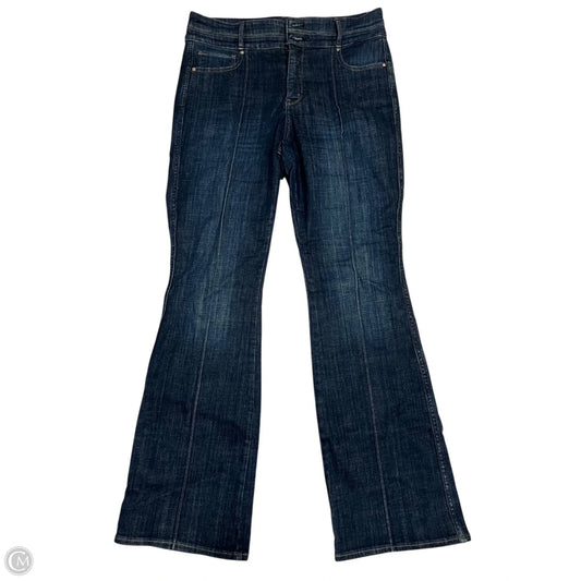 Jeans Flared By White House Black Market In Blue Denim, Size: 8