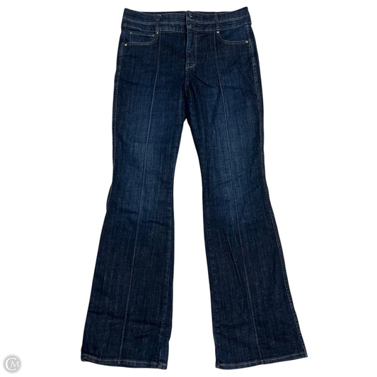 Jeans Flared By White House Black Market In Blue Denim, Size: 8
