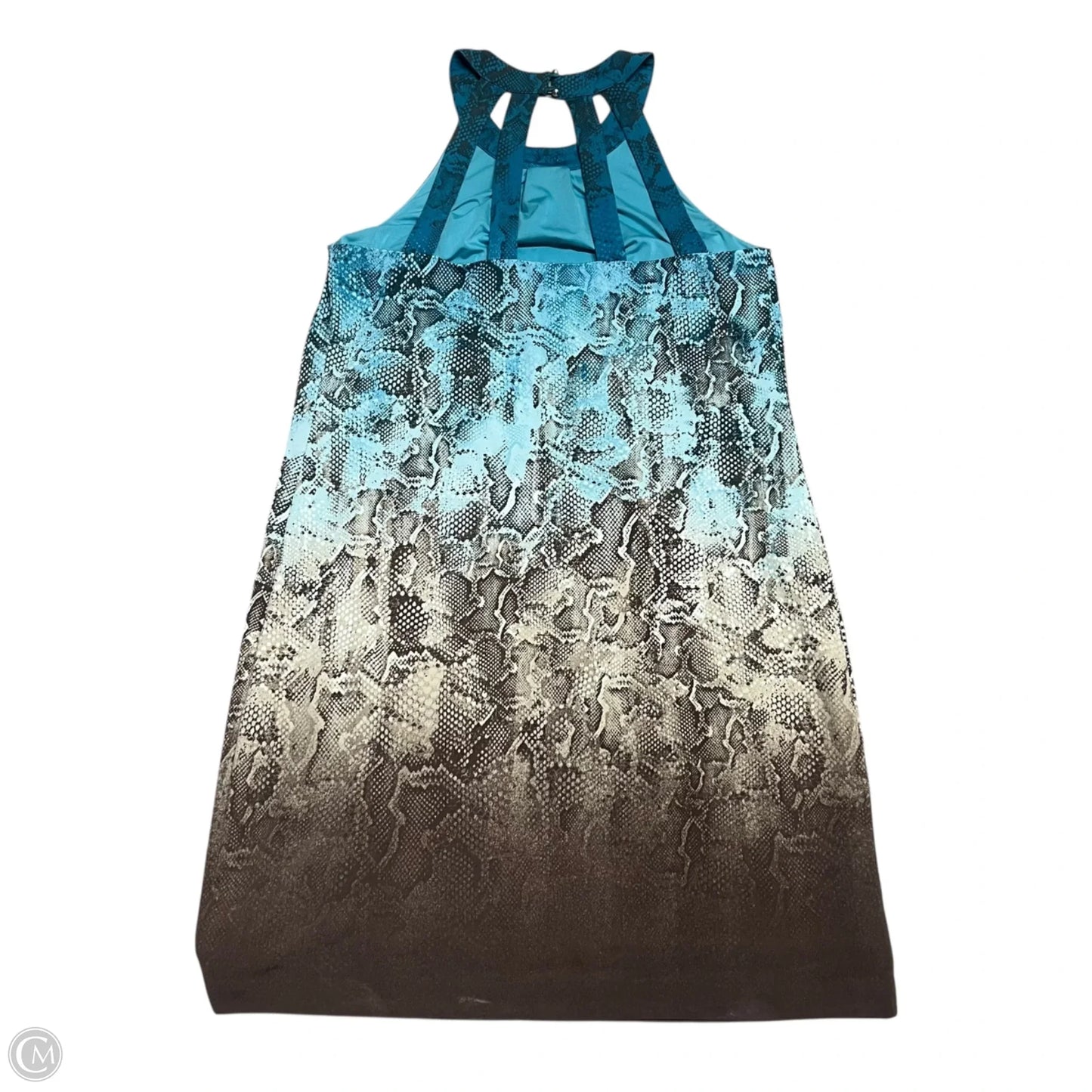 Dress Casual Midi By White House Black Market In Snakeskin Print, Size: M