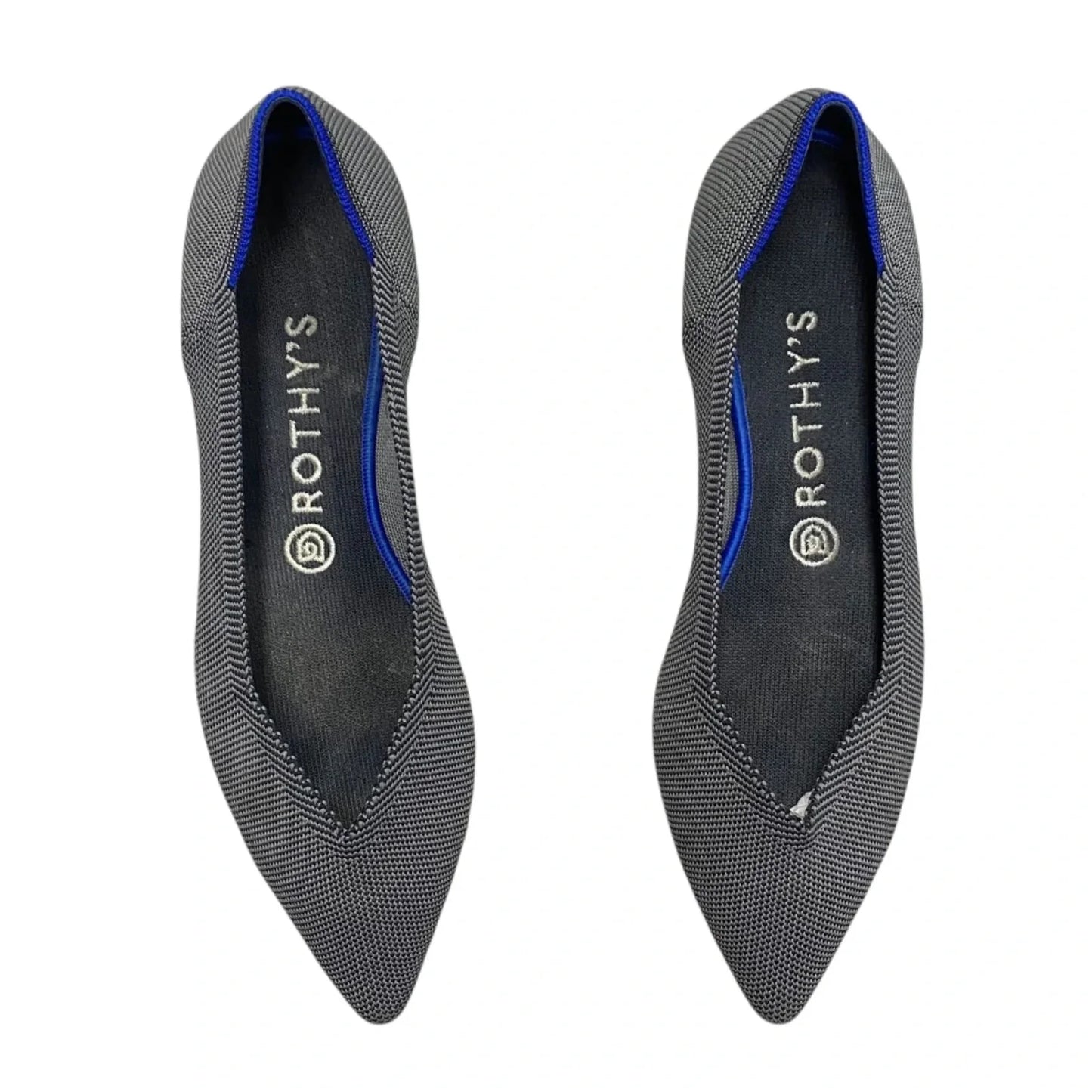 Shoes Flats By Rothys In Grey, Size: 9.5