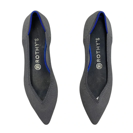 Shoes Flats By Rothys In Grey, Size: 9.5