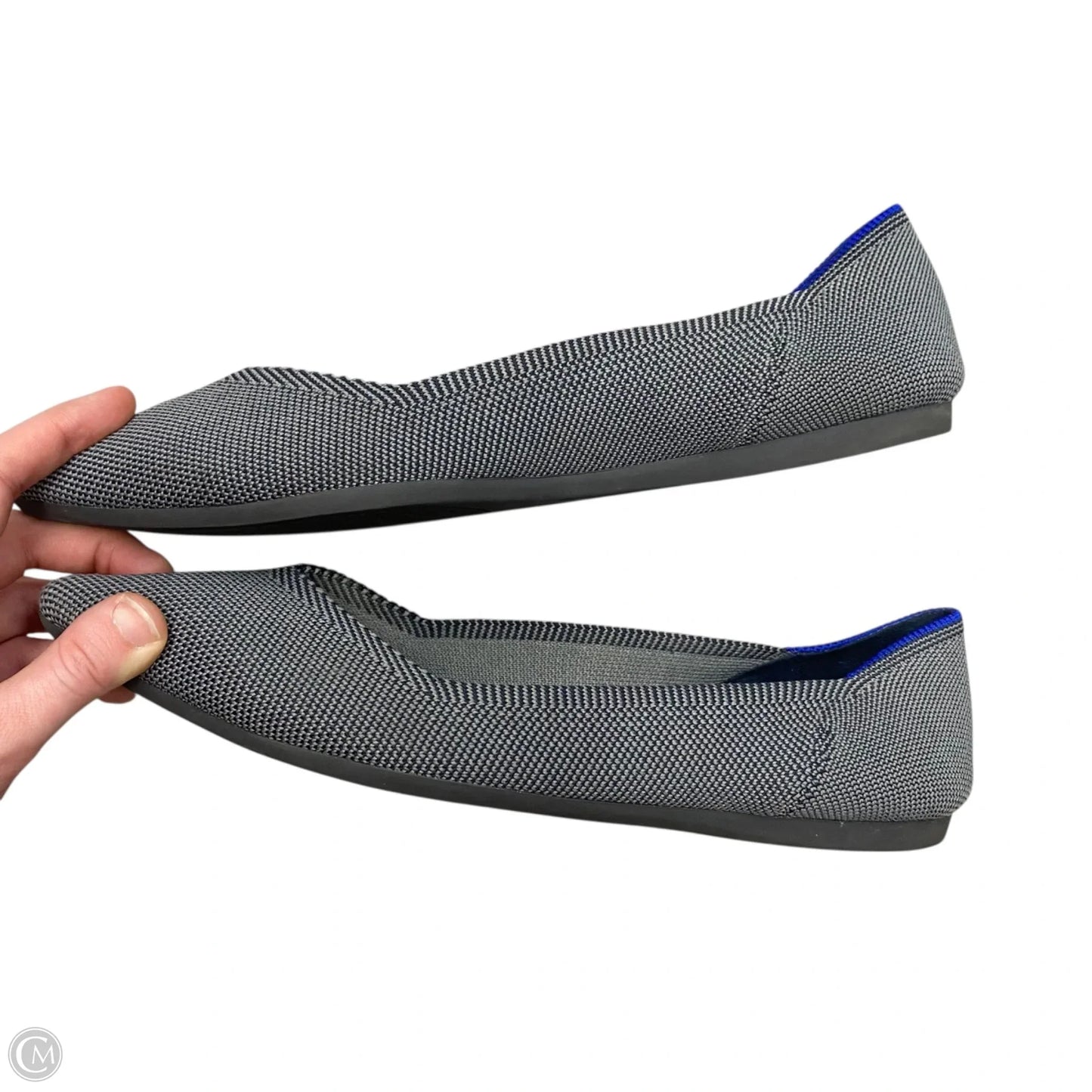 Shoes Flats By Rothys In Grey, Size: 9.5