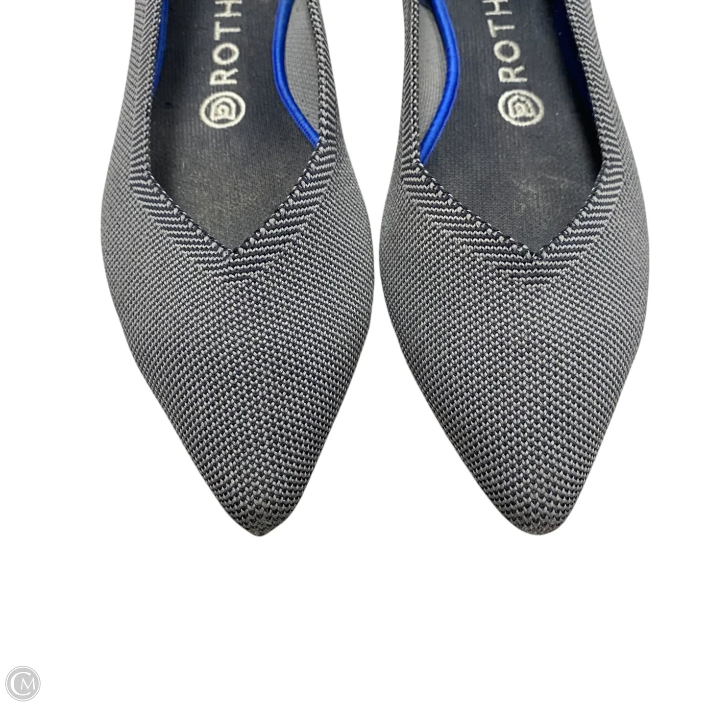 Shoes Flats By Rothys In Grey, Size: 9.5