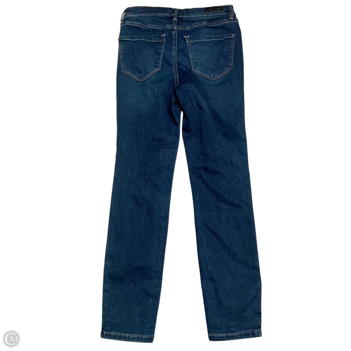Jeans Skinny By Nicole By Nicole Miller In Blue Denim, Size: 4