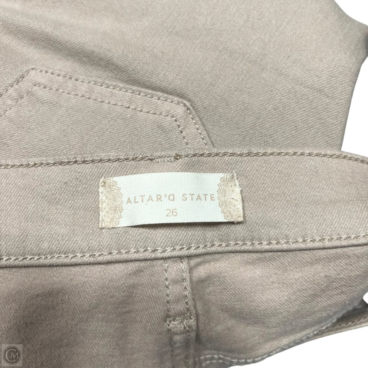 Jeans Skinny By Altard State In Tan, Size: 2