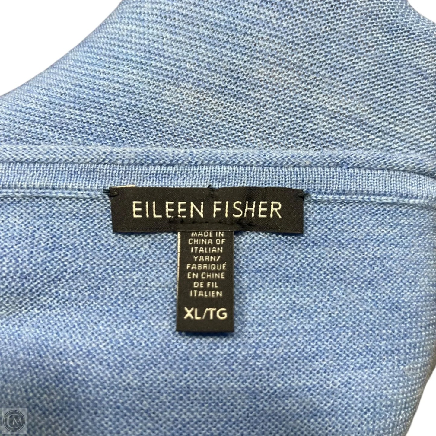 Sweater By Eileen Fisher In Blue, Size: Xl