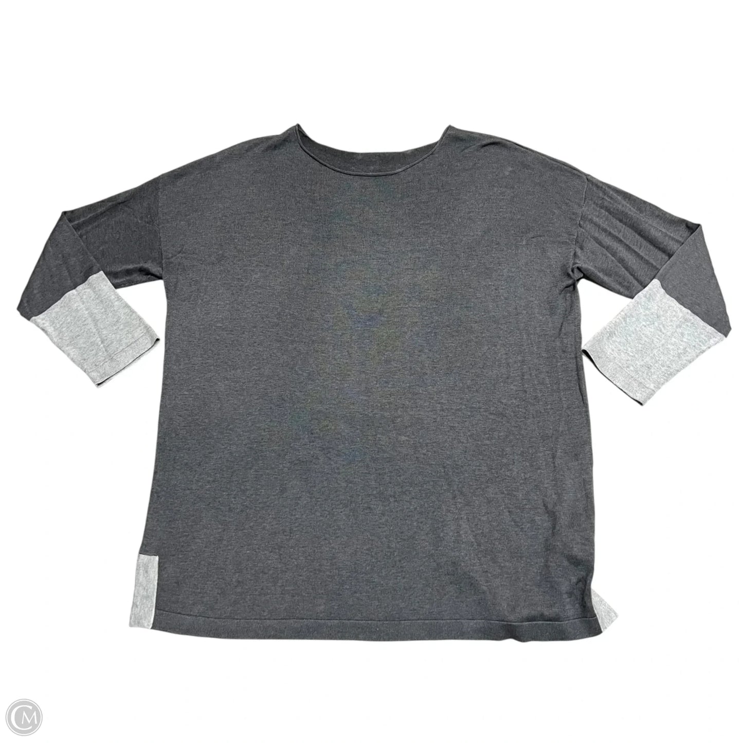 Sweater By Eileen Fisher In Grey, Size: Xl