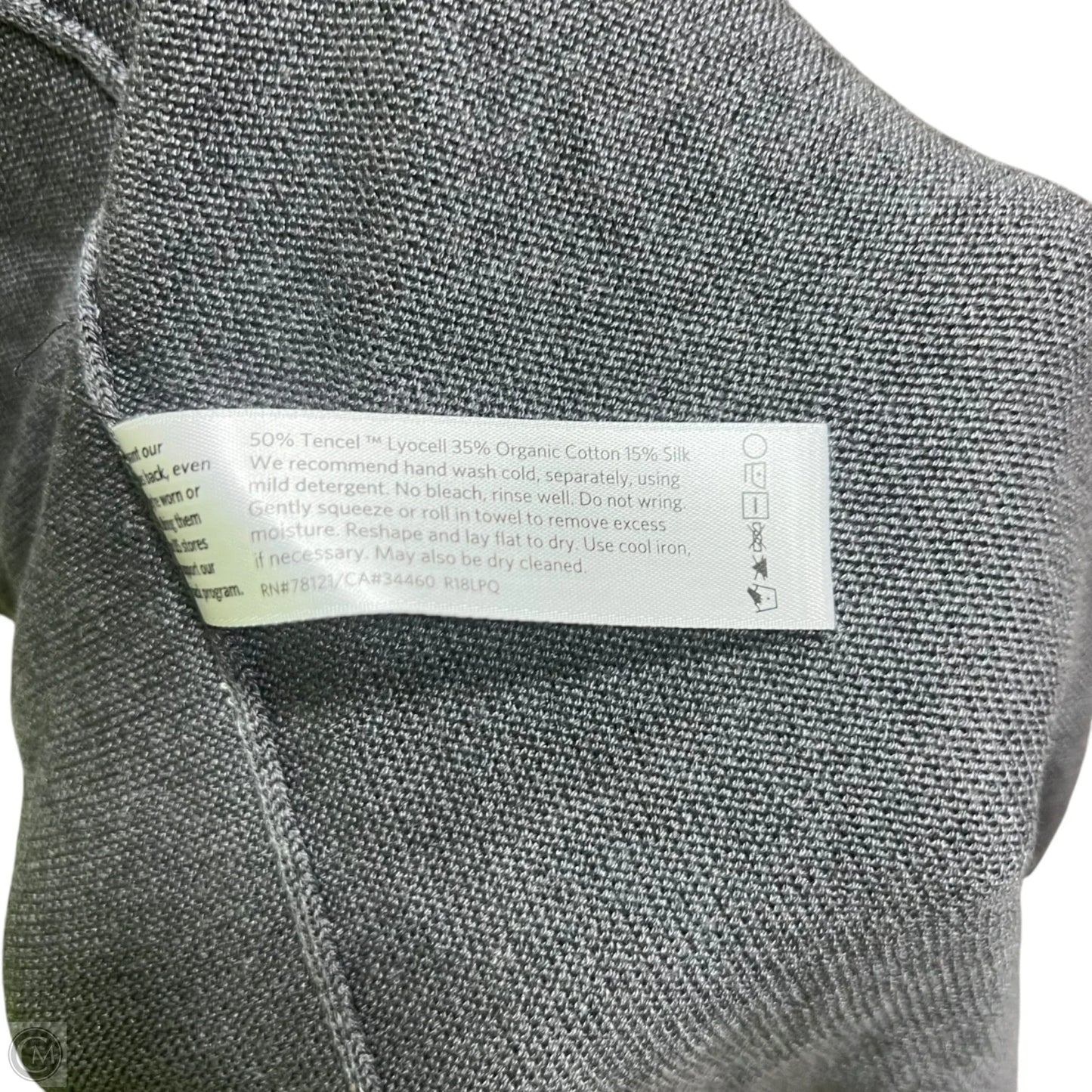 Sweater By Eileen Fisher In Grey, Size: Xl