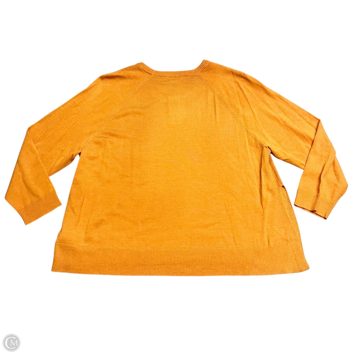 Sweater By Eileen Fisher In Orange, Size: Xl