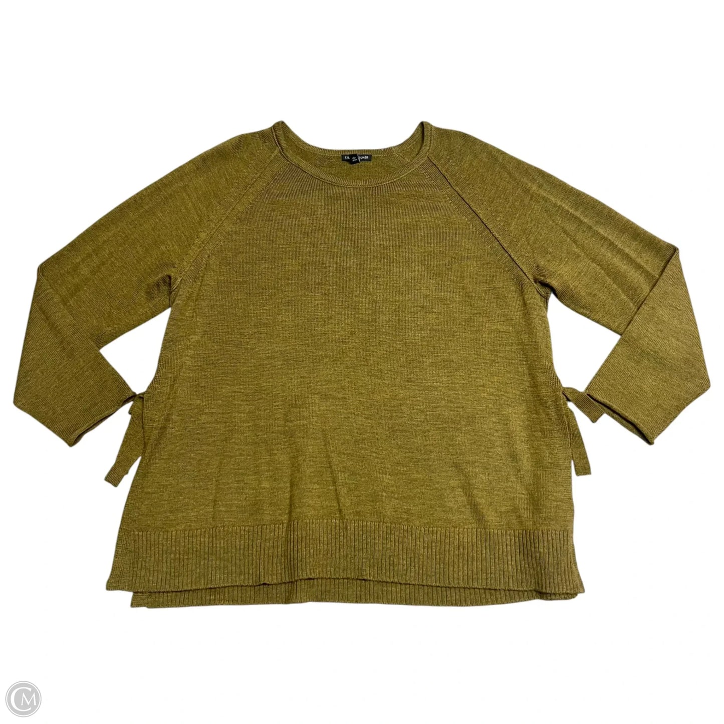 Sweater By Eileen Fisher In Green, Size: Xl